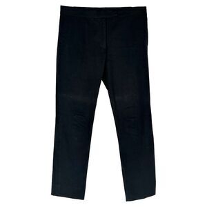 Joseph Straight-Leg Trousers in Black Viscose